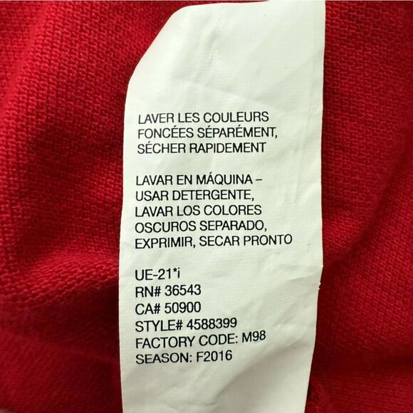 Izod Men’s Classic Red Polo Golf Shirt Size Large - Preloved - Picture 8 of 9